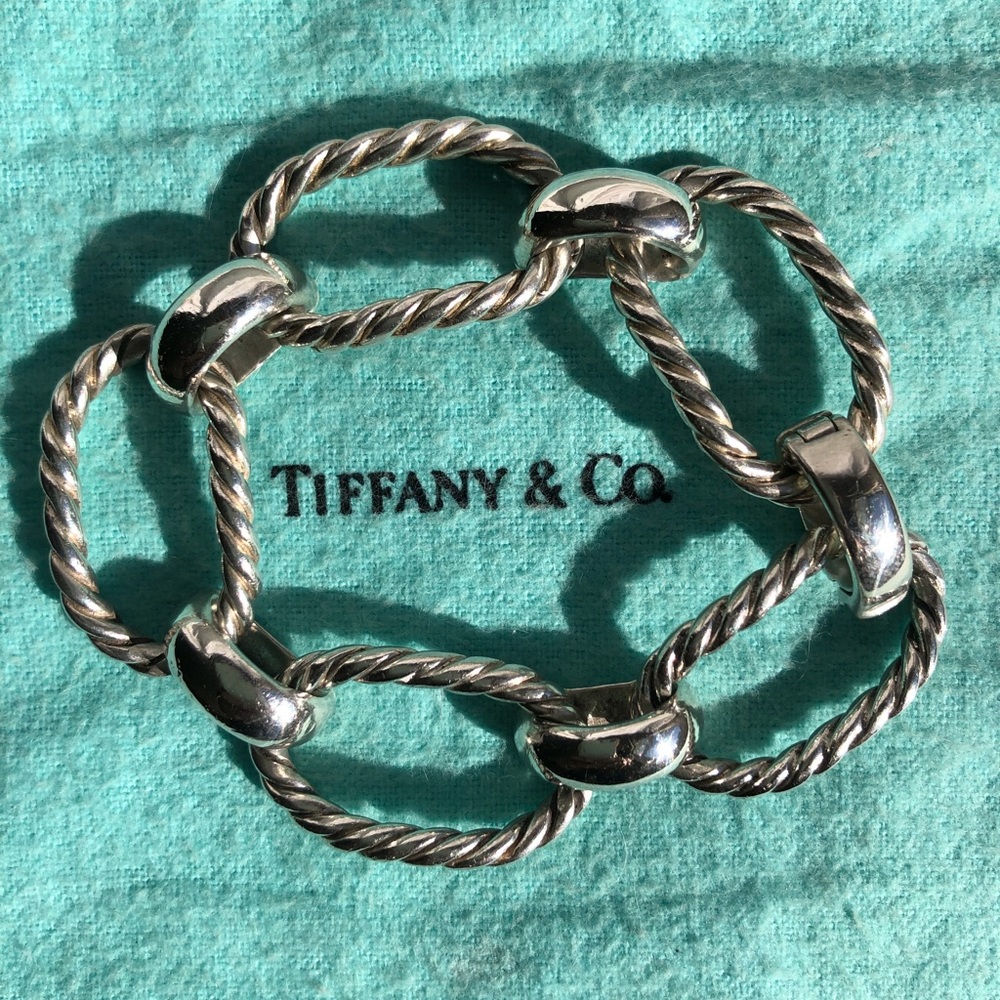 Tiffany & Co. Sterling Silver Rope Bracelet